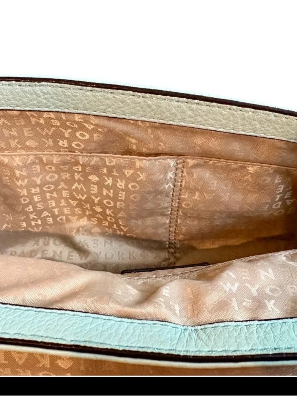 NWOT Kate Spade Emerson Place Vivenna Quilted Leather Shoulder Bag - Silver HW - Picture 11 of 16